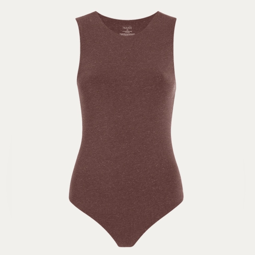 Nuuds Classic Crewneck Tank Bodysuit